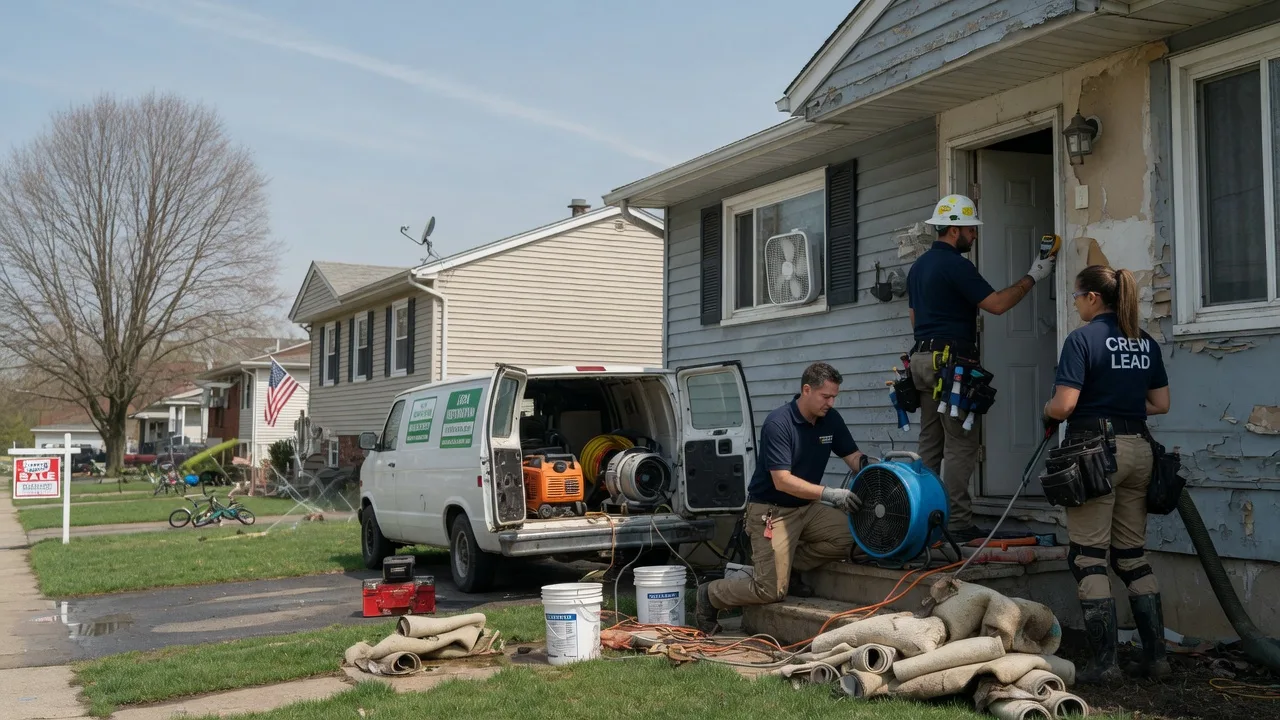 Flood Cleanup in Le Roy, MN near me